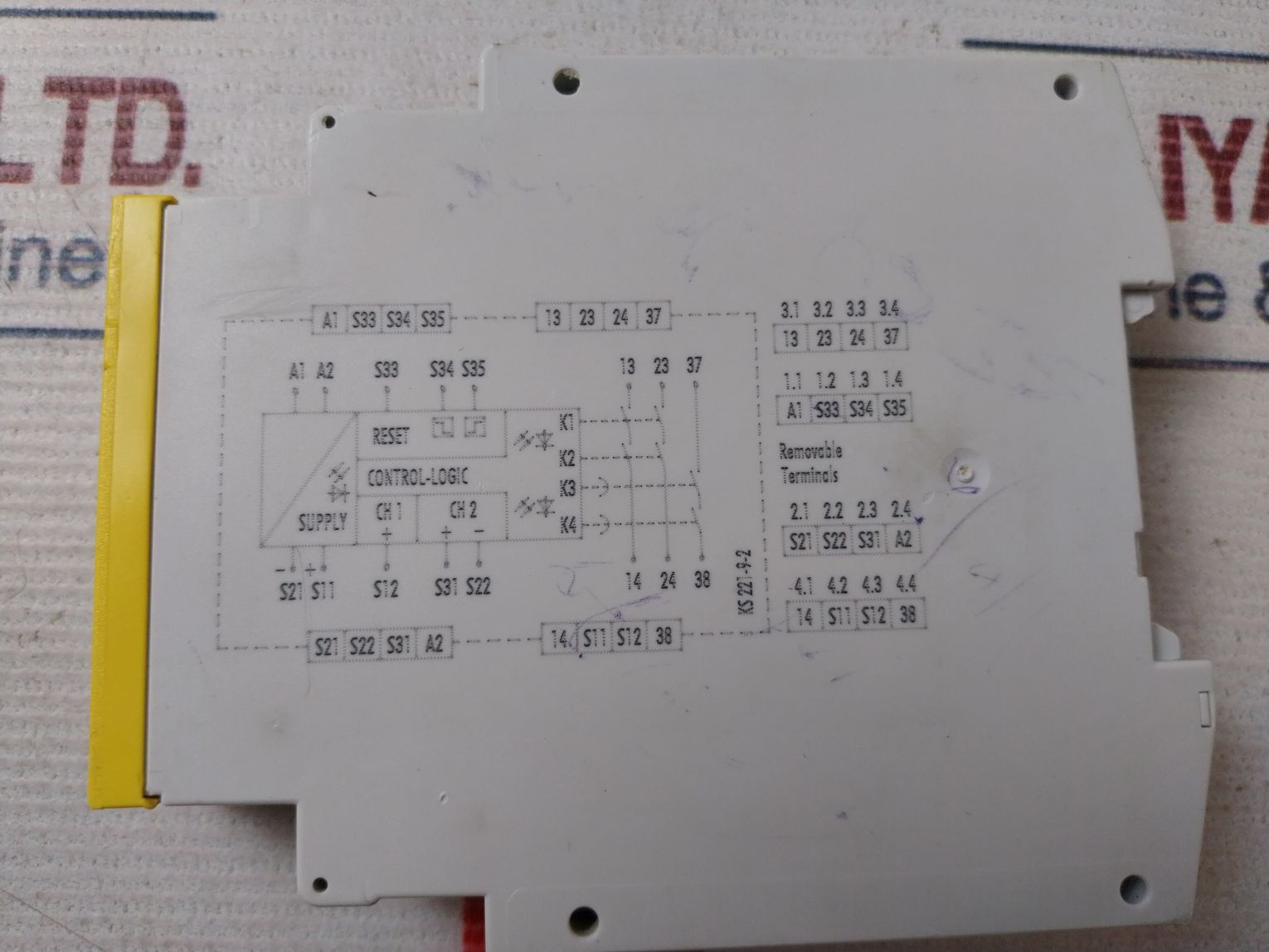Wieland Snv 4063Kl-107 Safety Relay Ac 230V/6A