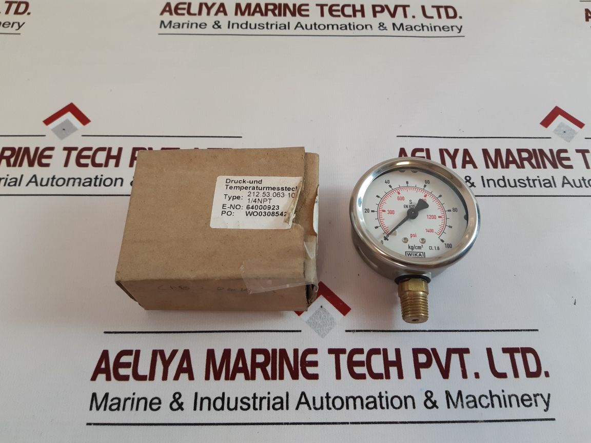 Wika 212.53.063 Pressure Gauge