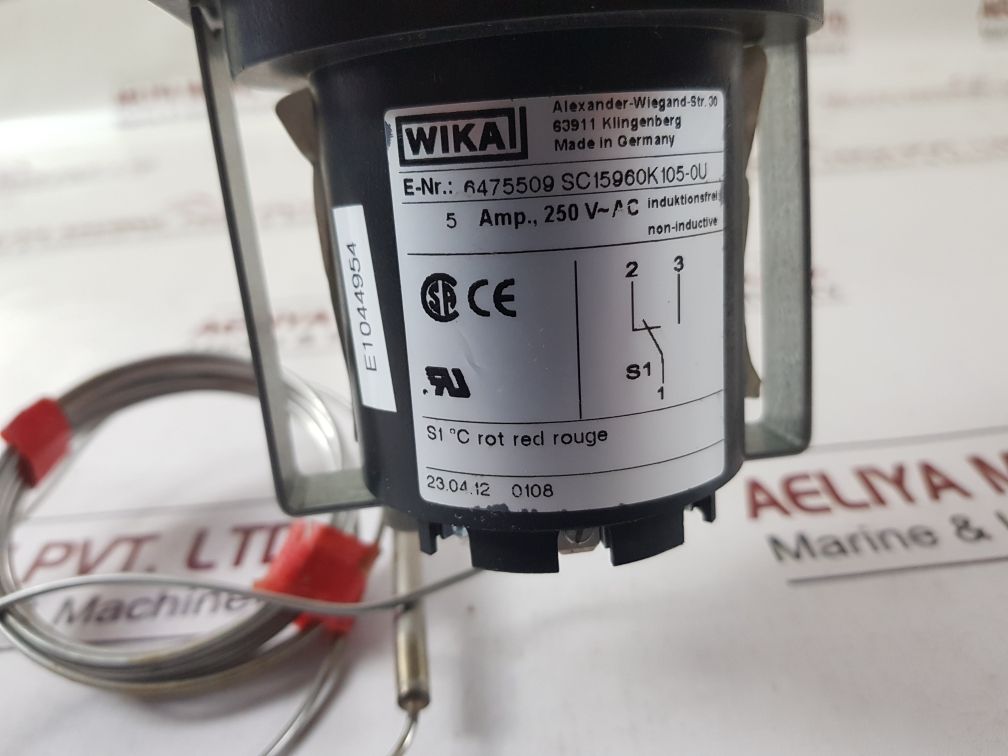 Wika 6475509 Sc15960K105-0U Thermostat 610047