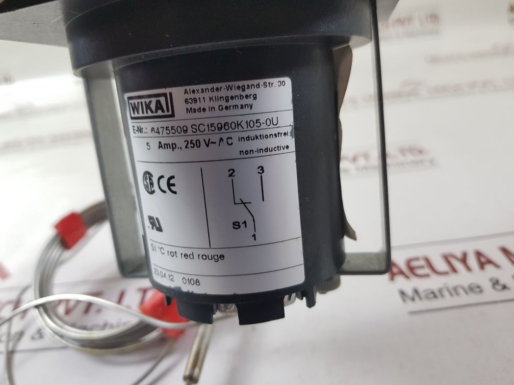 Wika 6475509 Sc15960K105-0U Thermostat 610047