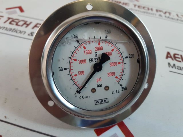 Wika En837 Manometer Pressure Gauge