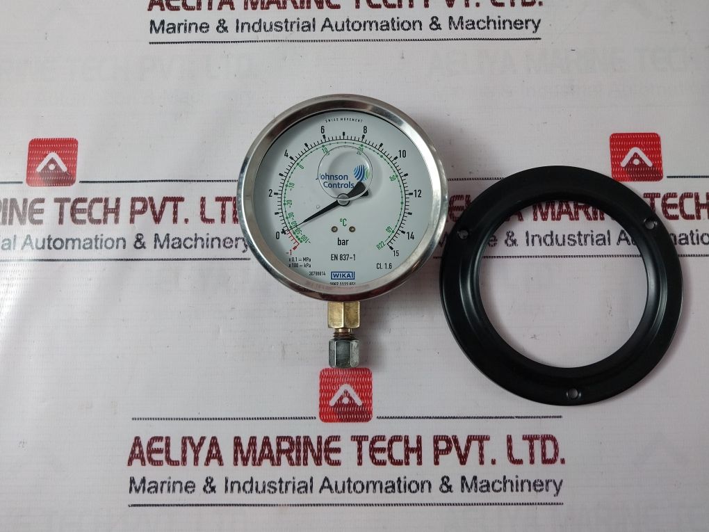 Wika En 837-1 Pressure Gauge -1 To 15 Bar