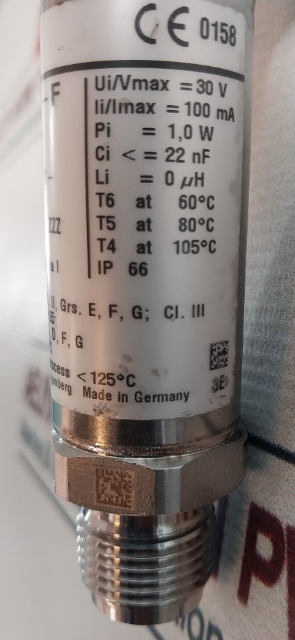 Wika Is-20-f Pressure Transmitter 14041869 Dc11…30V