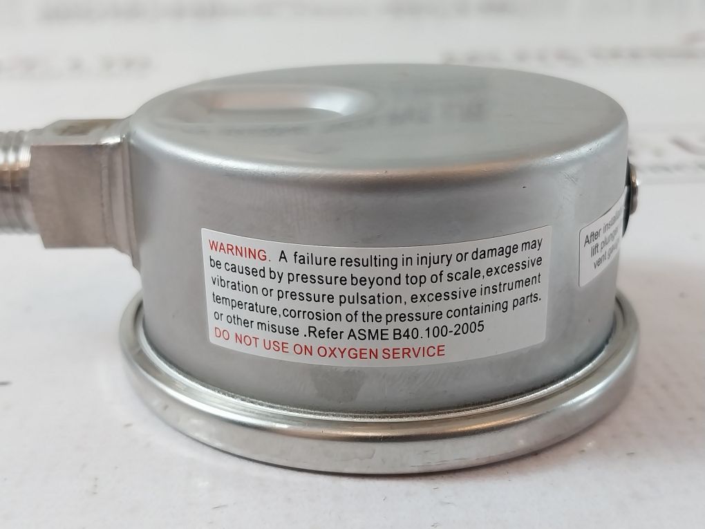 Winters Pfq121 Pressure Gauge Ss 2.5” 1/4" Npt Btm 0-100Psi
