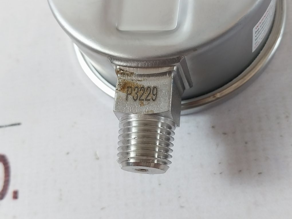 Winters Pfq121 Pressure Gauge Ss 2.5” 1/4" Npt Btm 0-100Psi