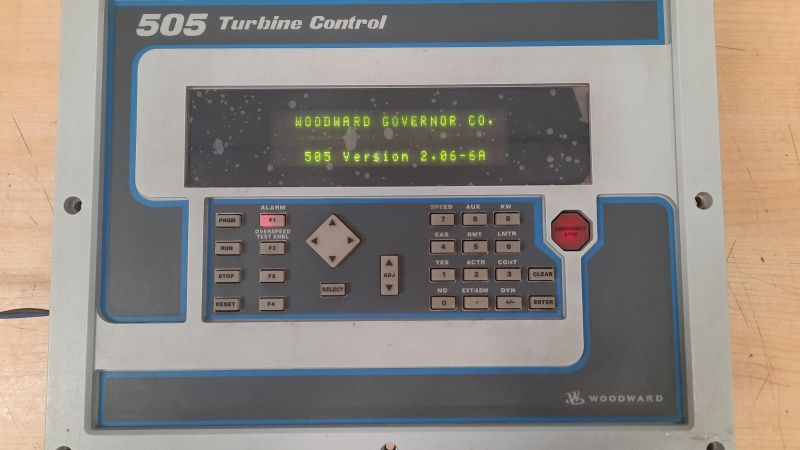 Woodward 505 Turbine Control 9907-166 Rev.R