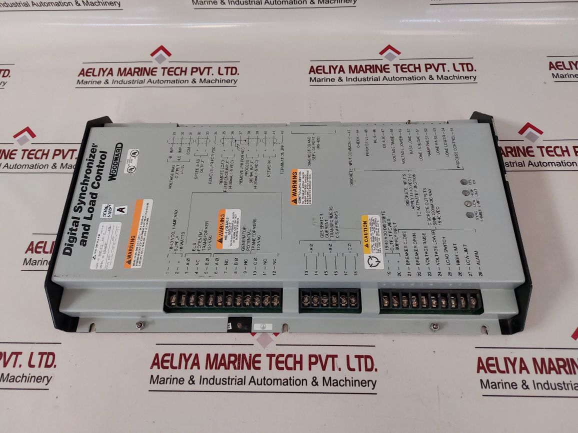 Woodward 9905-373 Rev.P Digital Synchronizer And Load Control