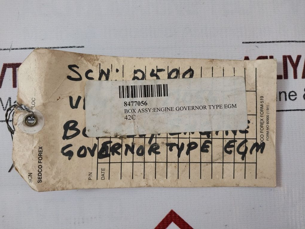 Woodward Eg-m Control 8270-107 Engine Governor