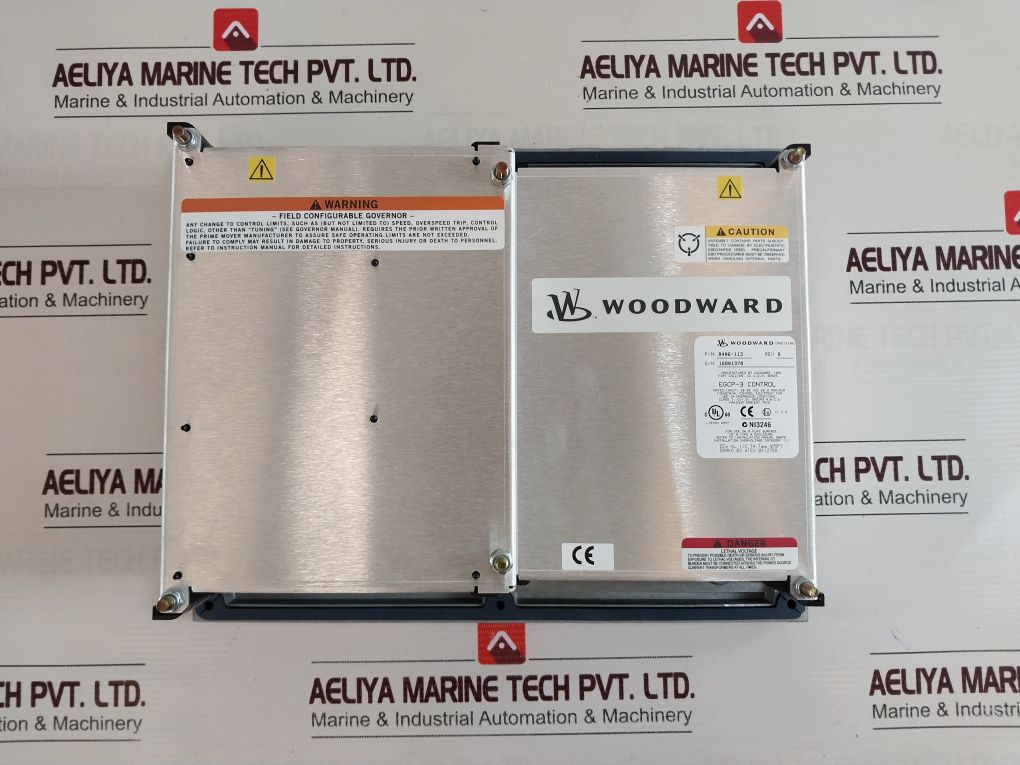 Woodward Egcp-3 Digital Control 8406-113 Operator Interface Rev. R