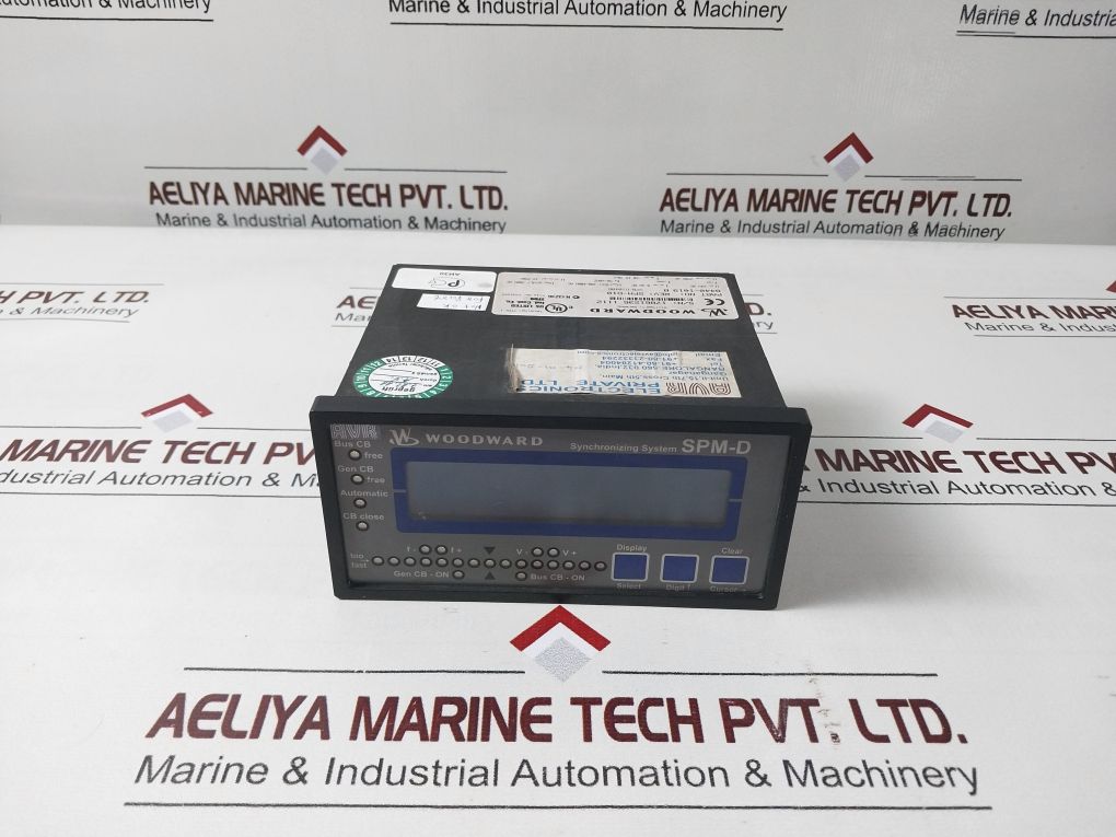 Woodward Spm-d10 Synchronizing System 8440-1019 B