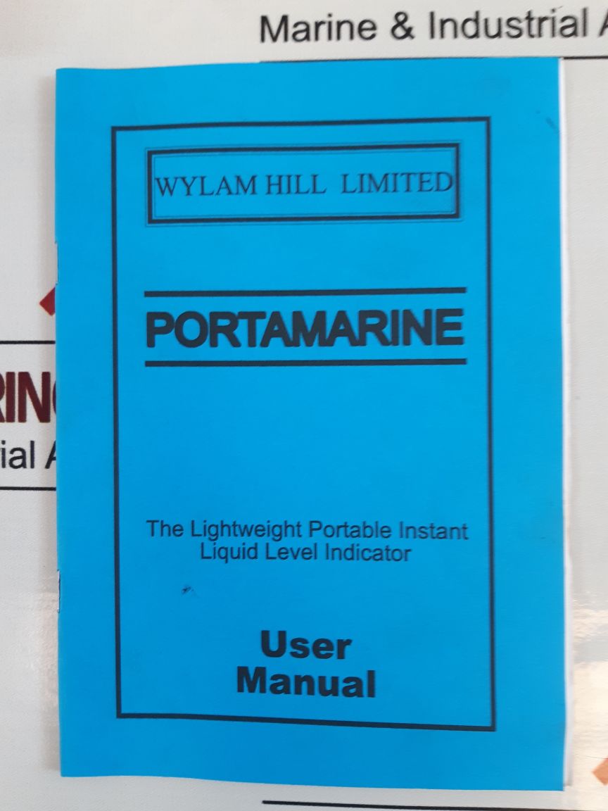 Wylam Hill Portamarine Nsn 6680-99-192-2735 Liquid Level Indicator