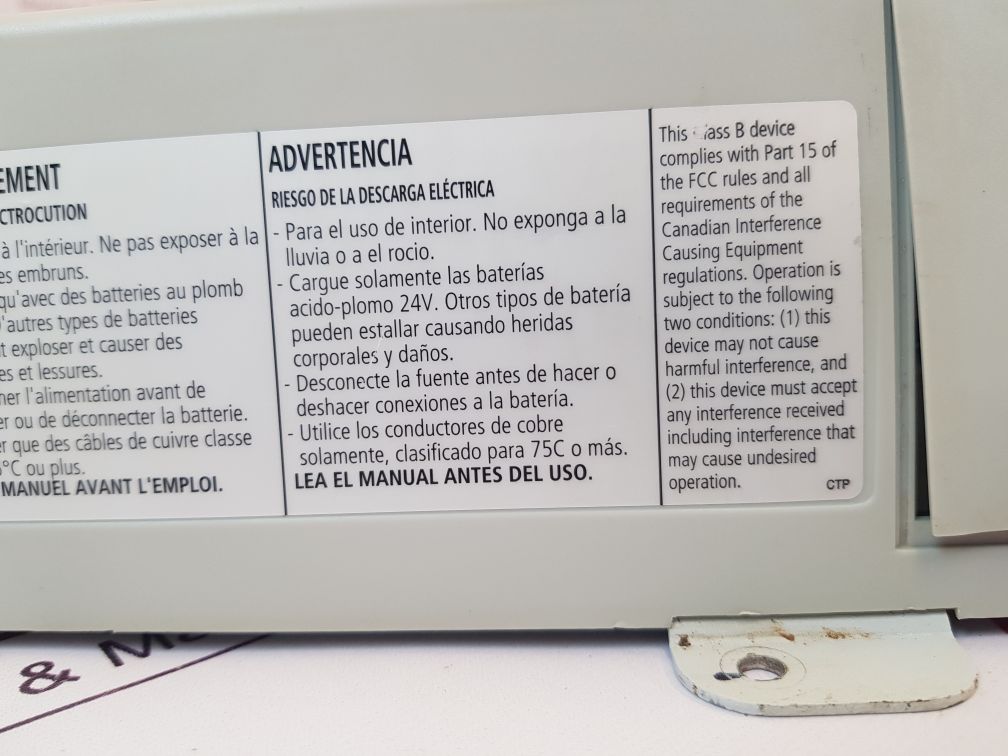 Xantrex Tc3024 Battery Charger