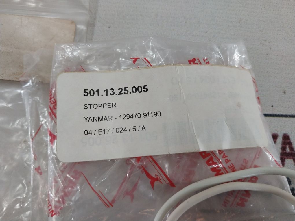 Yanmar 129470-91190 Stop Button