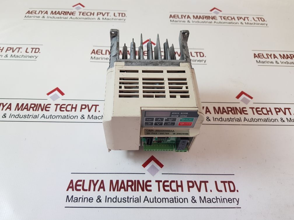 Yaskawa Cimr-jbba0006Baa Inverter Rev: A