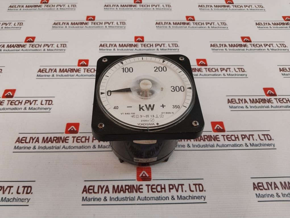 Yokogawa 2105A Ac Analog Watt Meter -40 - +350 Kw