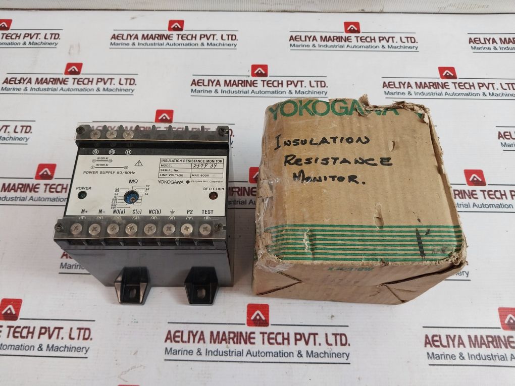 Yokogawa 2379 39 Insulation Resistance Monitor 50/60Hz