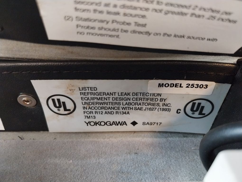 Yokogawa 25303 Universal Service Leak Detector