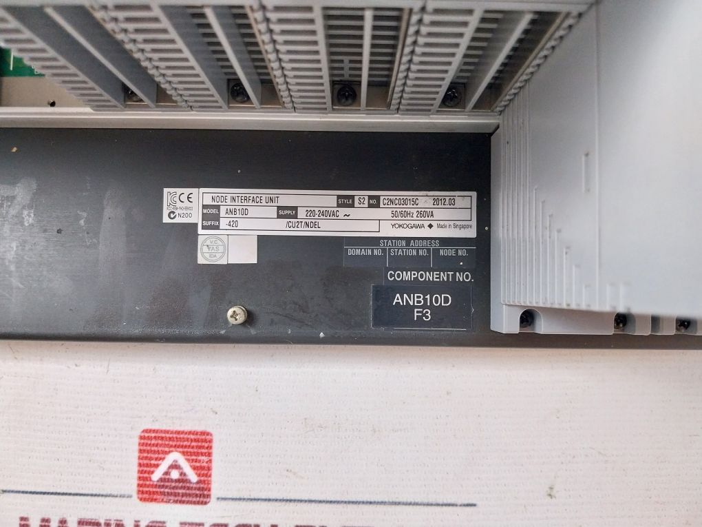 Yokogawa Anb10D Node Interface Unit
