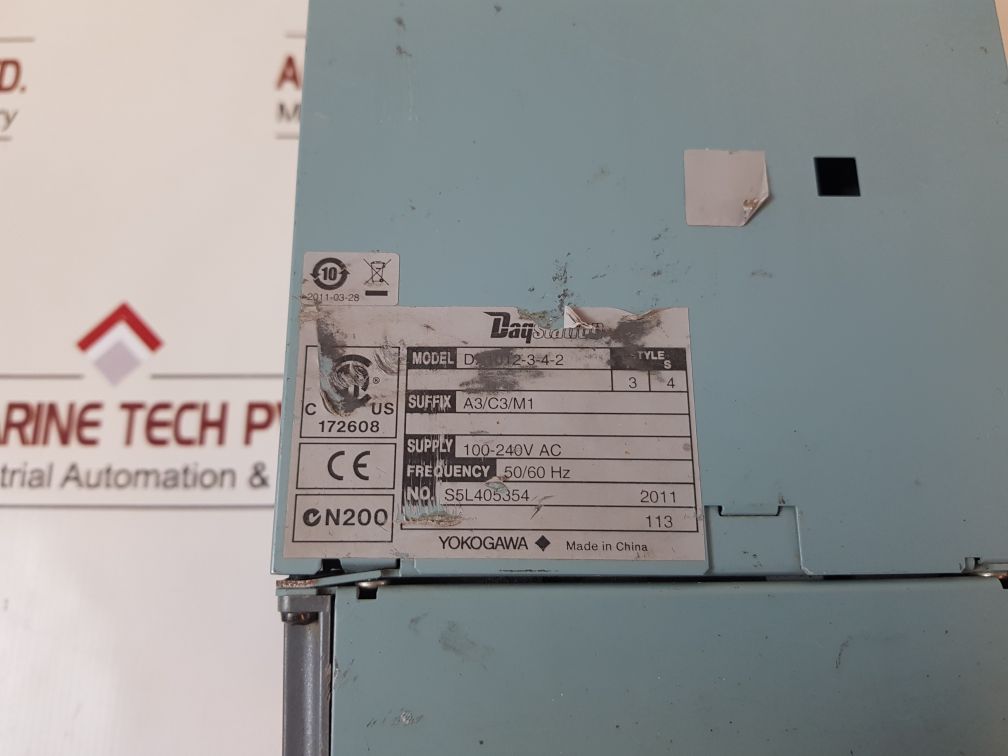 Yokogawa Dx1012-3-4-2 Recorder A3/C3/M1