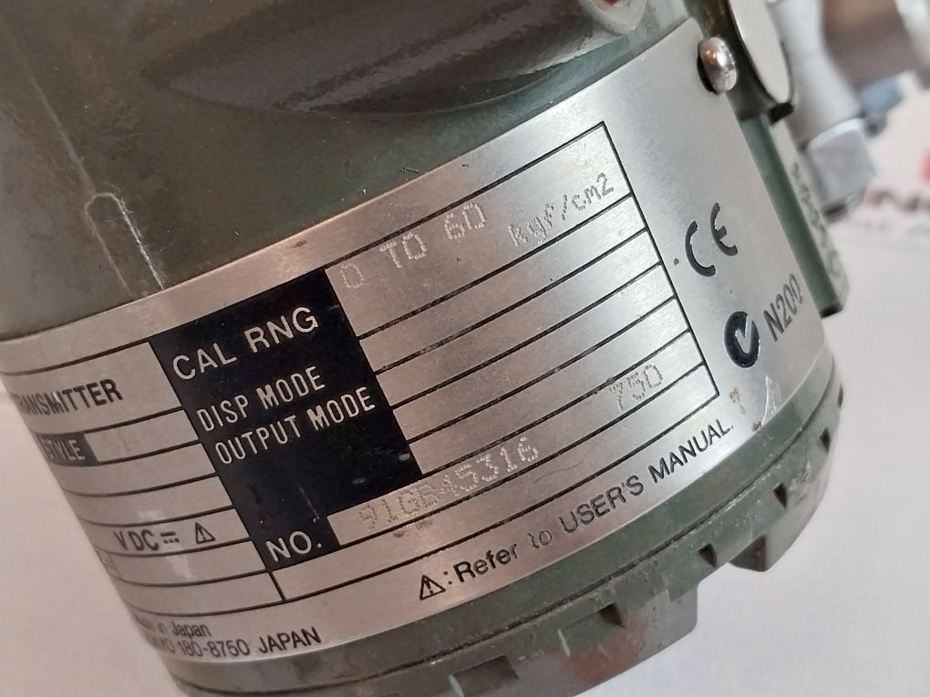 Yokogawa Eja430A Dpharp Pressure Transmitter 10.5-42 Vdc