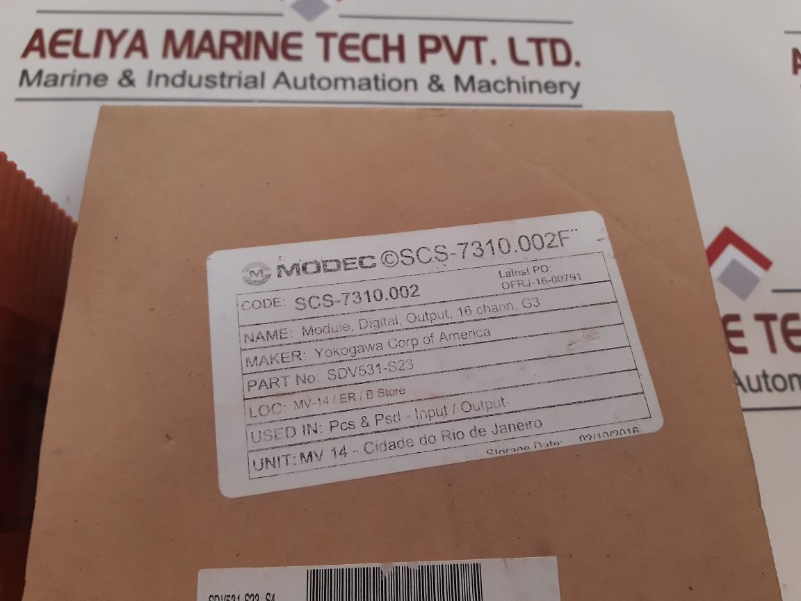 Yokogawa Modec Sdv531 Digital Output Module Sdv531-s23
