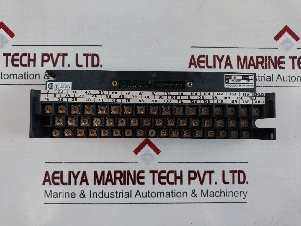 Yokogawa Tert Terminal Board C2K6063451021 Suffix: *A