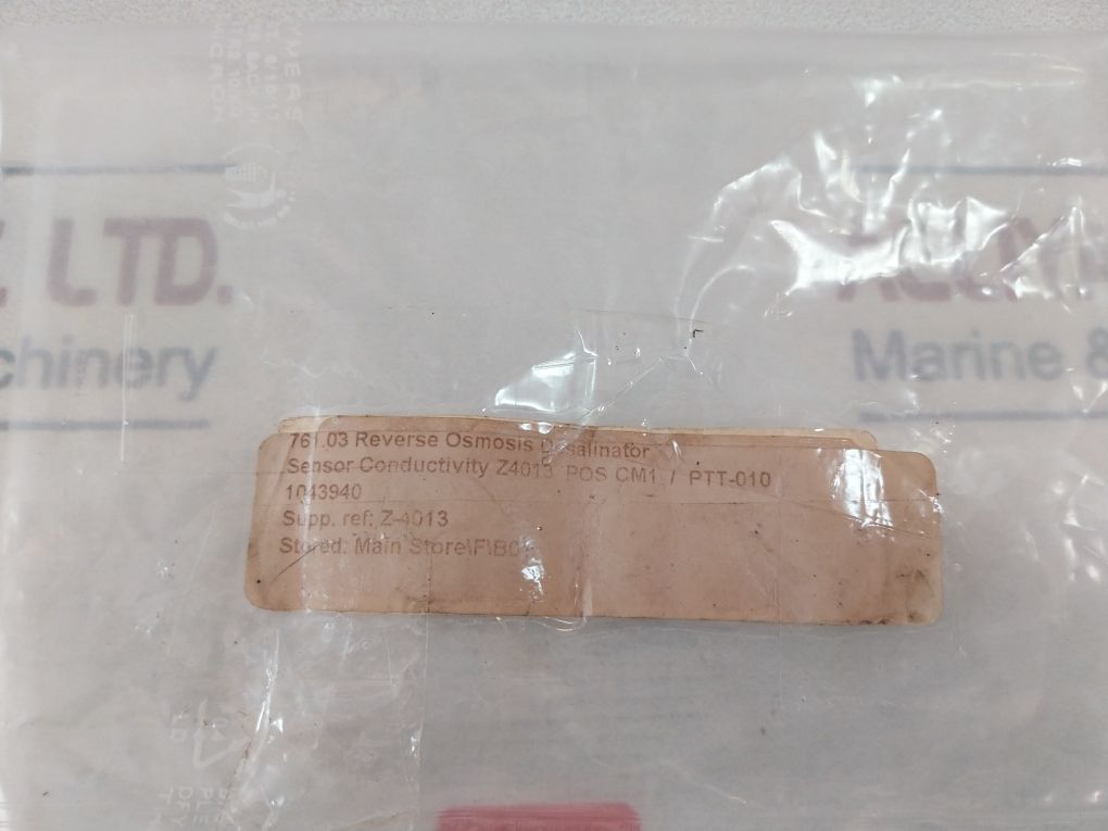 Ptt-010 Conductivity Sensor 1043940, Z-4013