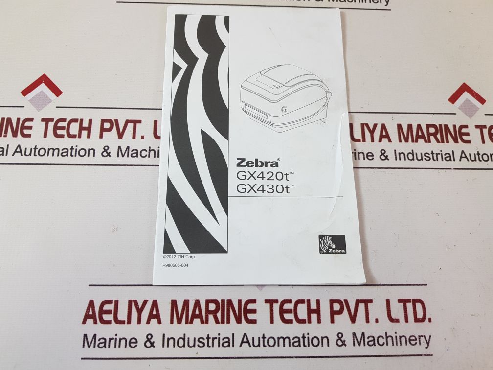 Zebra Gx430T Thermal Transfer Label Printer Set Gx43-102420-000