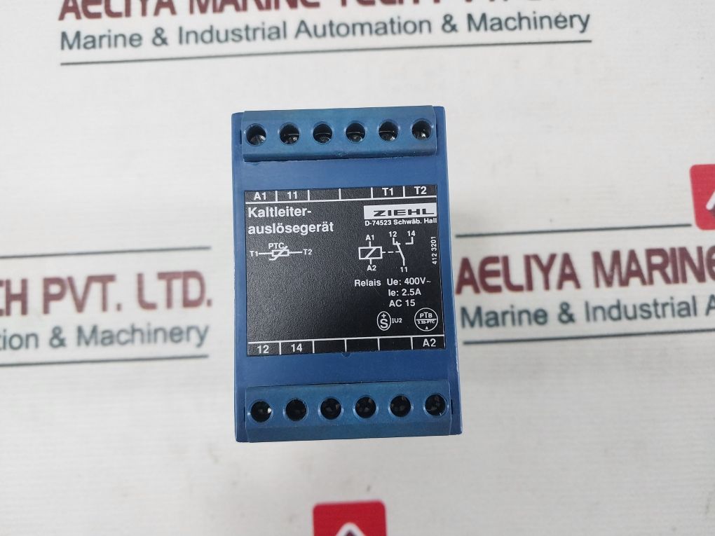 Ziehl Ms 220Z Ptc Thermistor Tripping Device 50-60 Hz