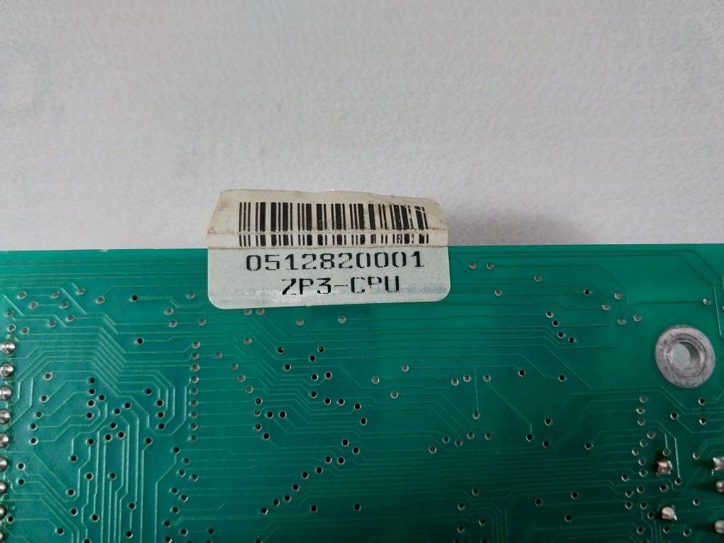 Ziton Zp3-cpu Pcb Card Cpu1 ,63802