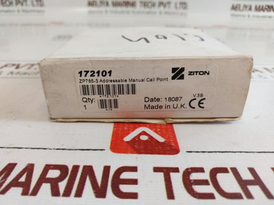 Ziton Zp785-3 Addressable Indoor Manual Call Point
