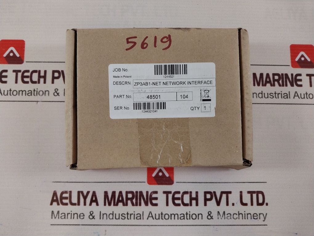 Ziton Zp3Ab-net Network Interface Board Optional Facility Card