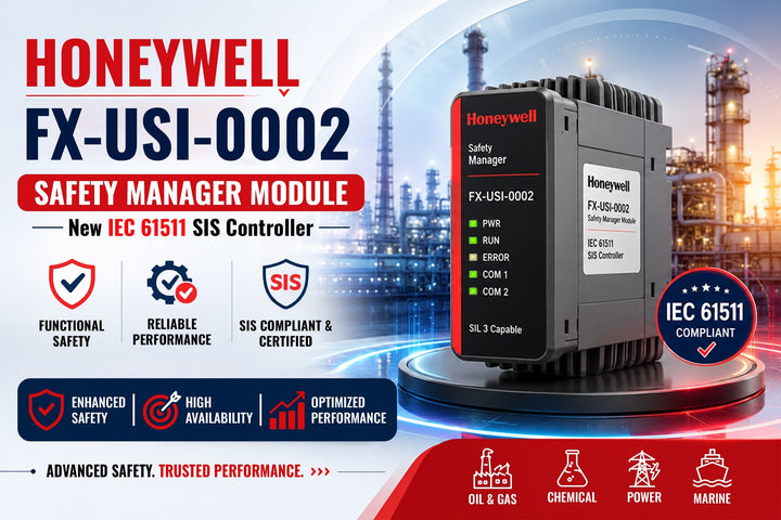 Honeywell FX-USI-0002 Safety Manager Module – New IEC 61511 SIS Controller