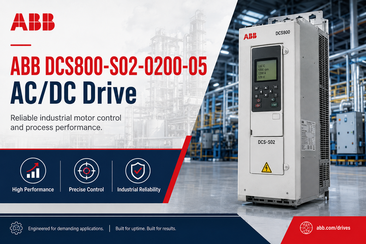 ABB DCS800-S02-0200-05: A Smart Upgrade for Industrial Drive Systems