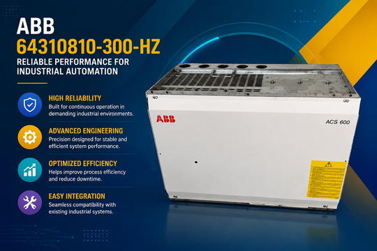 Improving Automation Efficiency with ABB 64310810-300 Hz Technology