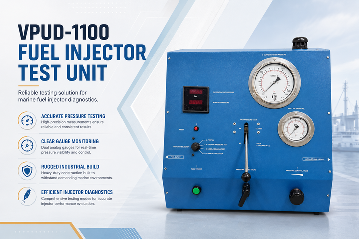 LOP Marine VPUD-1100: Advanced Pressure Testing for Fuel Injection Systems