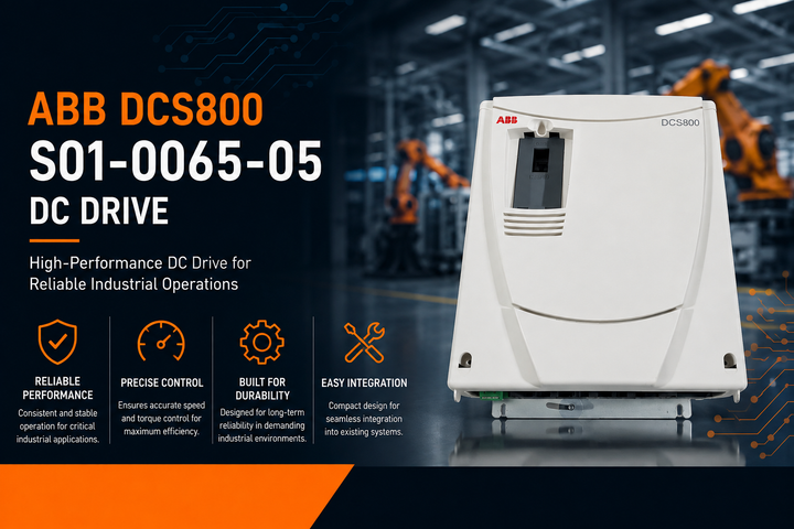 ABB DCS800-S01-0065-05 for Heavy-Duty Process Control