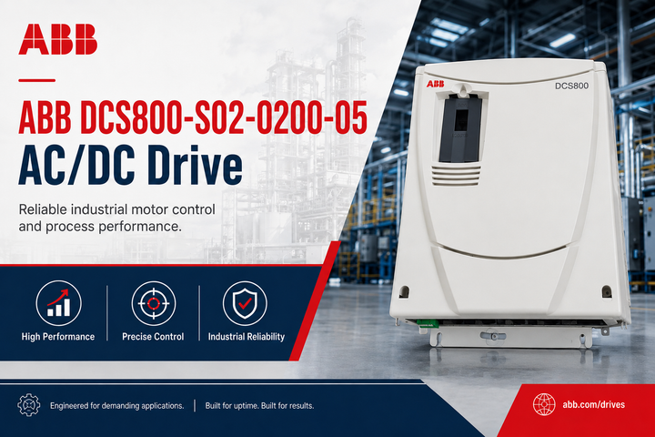 ABB DCS800-S02-0200-05: A Smart Upgrade for Industrial Drive Systems