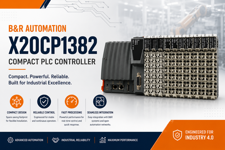 B&R X20CP1382 for Fast, Flexible, and Reliable Machine Control
