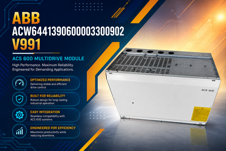 From Power Management to Process Control: ABB ACW6441390600003300902 V991