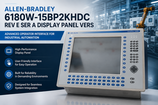 Inside the Allen-Bradley 6180W-15BP2KHDC: Industrial Display Control Made Practical