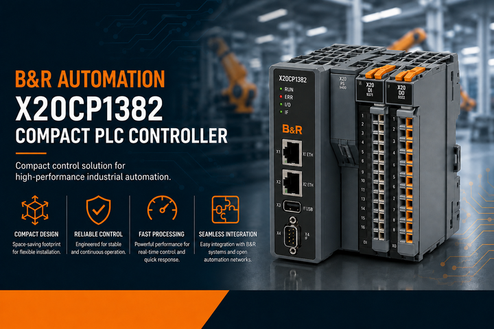 B&R X20CP1382 for Fast, Flexible, and Reliable Machine Control