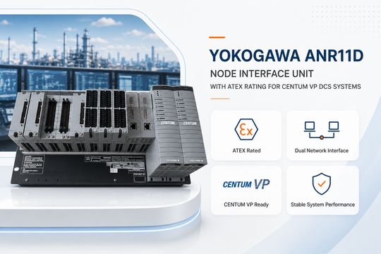 Yokogawa ANR11D Node Interface Unit with ATEX Rating for CENTUM VP DCS Systems