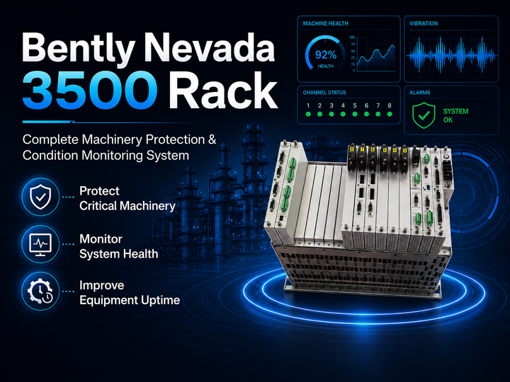 Bently Nevada 3500 Rack: Complete Machinery Protection & Condition Monitoring System