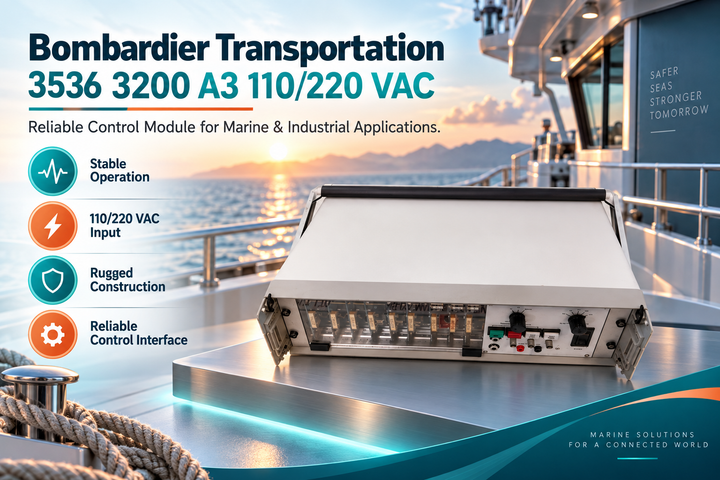 Bombardier Transportation 3536-3200-A3 110/220V AC Module for Industrial Rail Systems