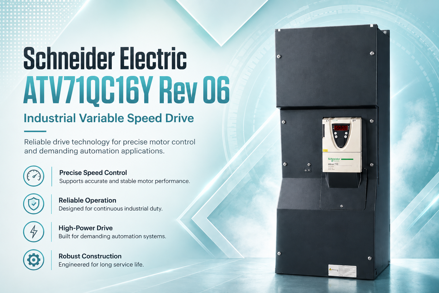 Schneider Electric ATV71QC16Y Rev 06 – Specifications, Features & Applications