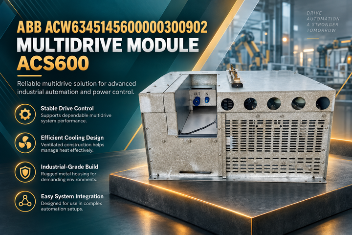 Advanced Industrial Drive Management with ABB ACW6345145600000300902 ACS600