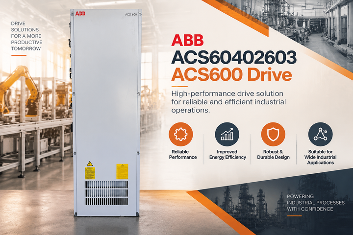 ABB ACS60402603 ACS600: Engineered for Long-Term Automation Performance