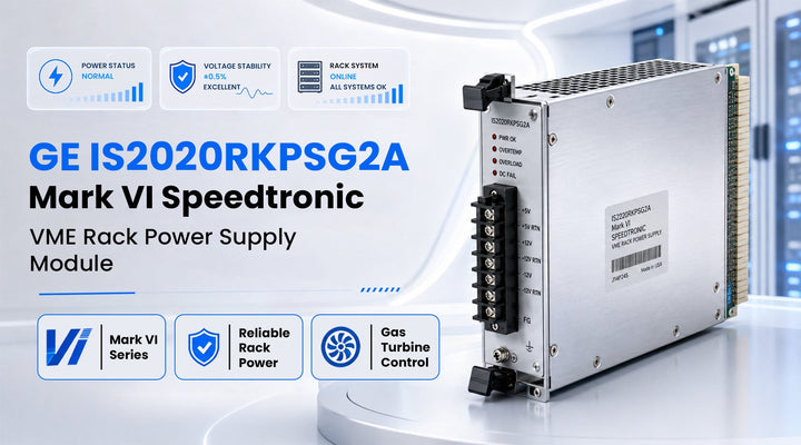 GE IS2020RKPSG2A Mark VI Speedtronic VME Rack Power Supply Module