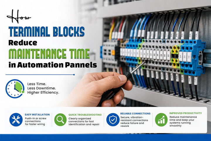 How Terminal Blocks Reduce Maintenance Time in Automation Panels